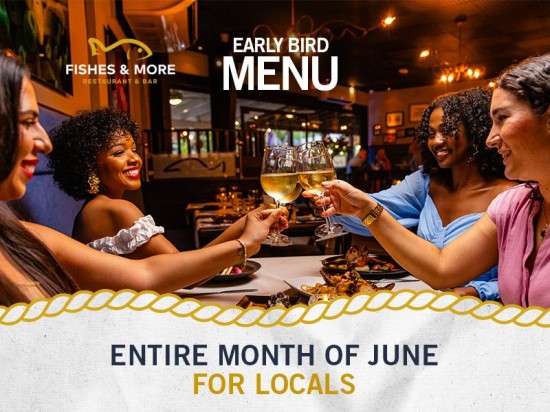 Fishes & More Extends Its All-Night Early Bird Special Through June