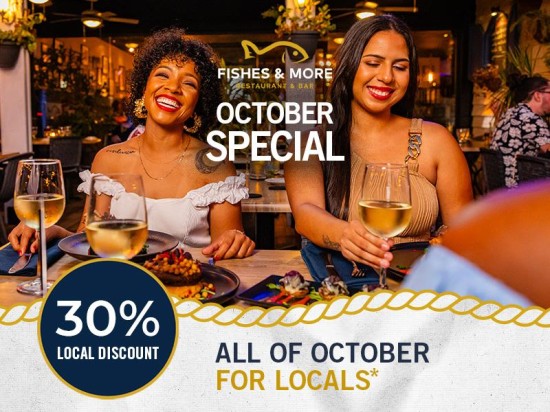 October Special: 30% Local Discount at Fishes & More