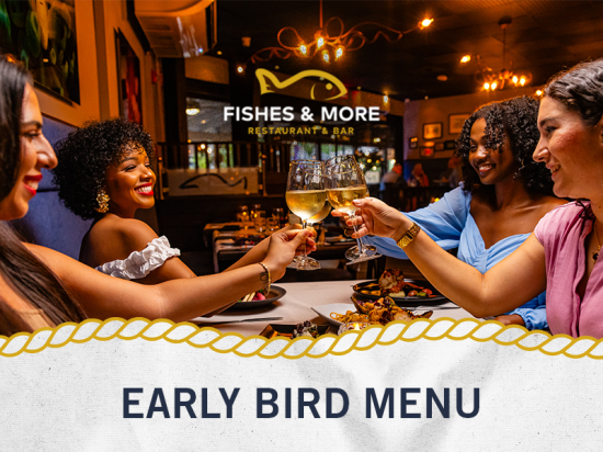 Enjoy an Early Bird Dinner for Just $32